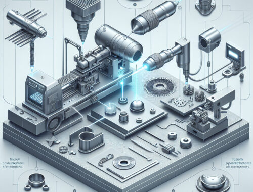 Laserpolieren von Metall für die Elektroindustrie