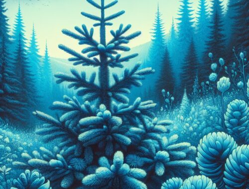 Was ist Blau Fichte?