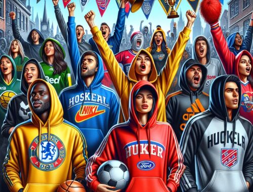 Bluzy kibicowskie a technologie tkanin.