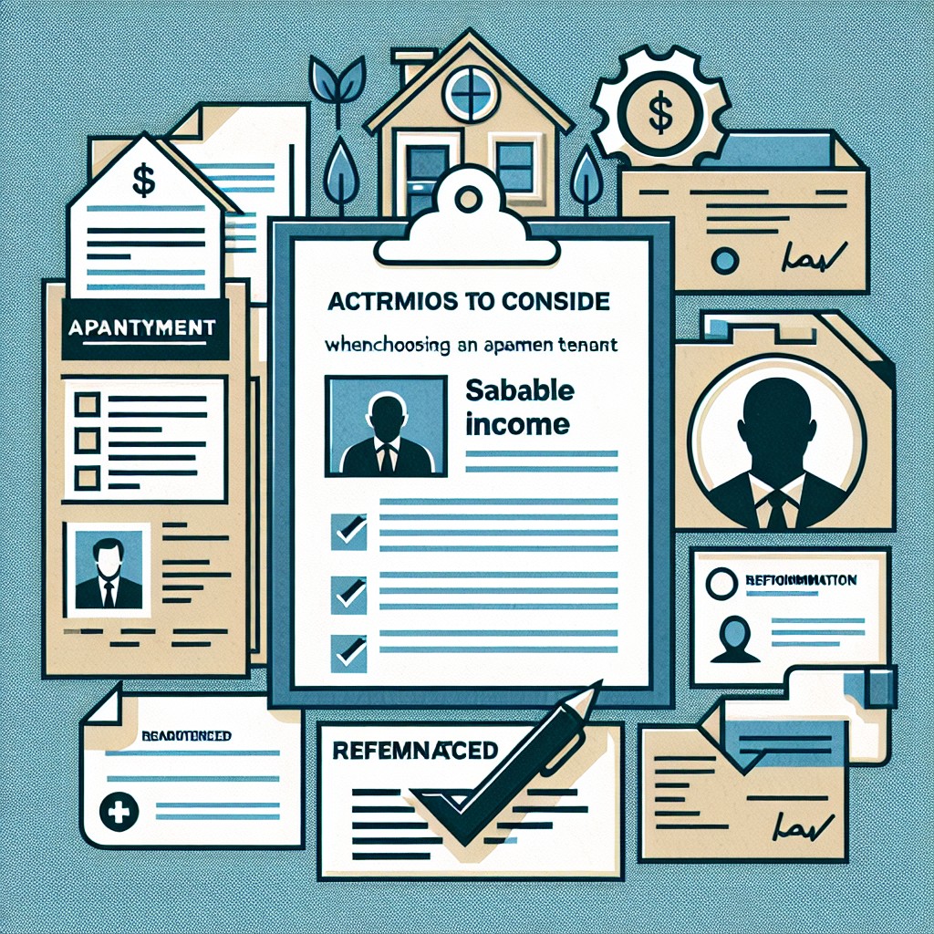 Jakie kryteria warto uwzględnić przy wyborze najemców mieszkania wśród wielu chętnych