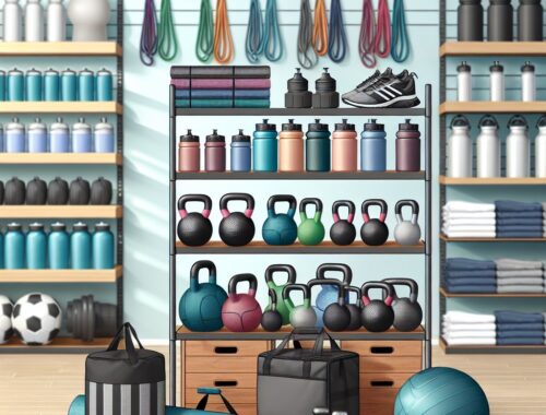 Sklep z akcesoriami do fitnessu