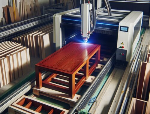 Czyszczenie laserowe w przemyśle meblarskim