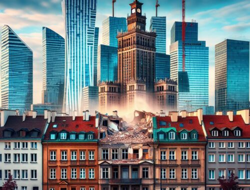 Wyburzenia budynków Warszawa